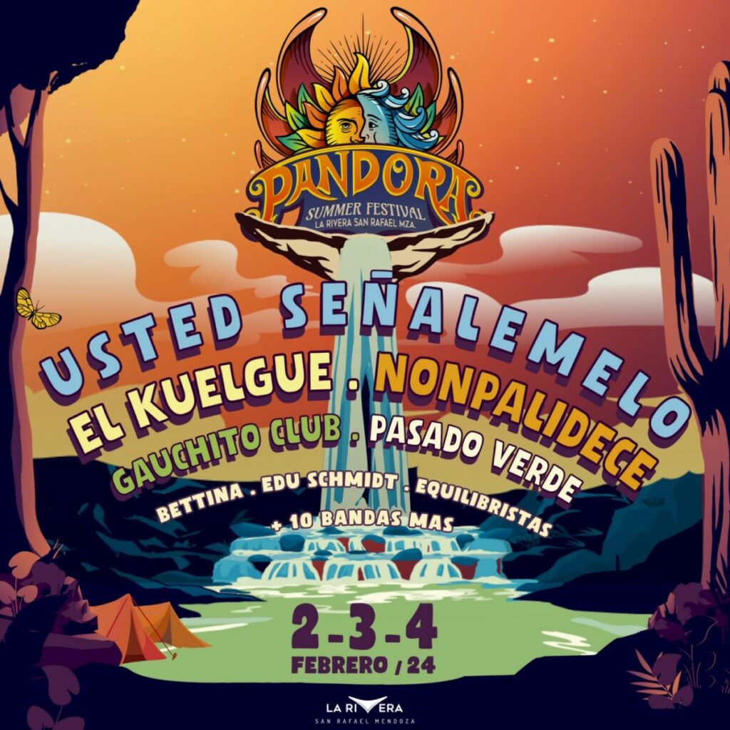 lineup pandora summer festival 2024