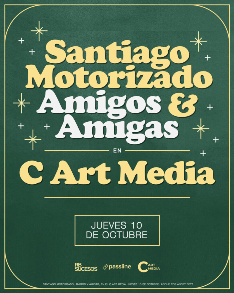 flyer santiago motorizado 2024 art media