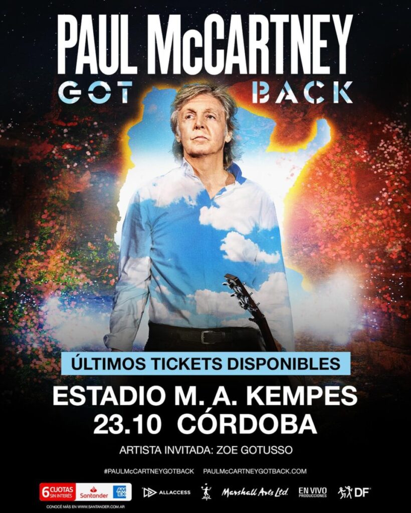 flyer zoe gotusso paul mccartney