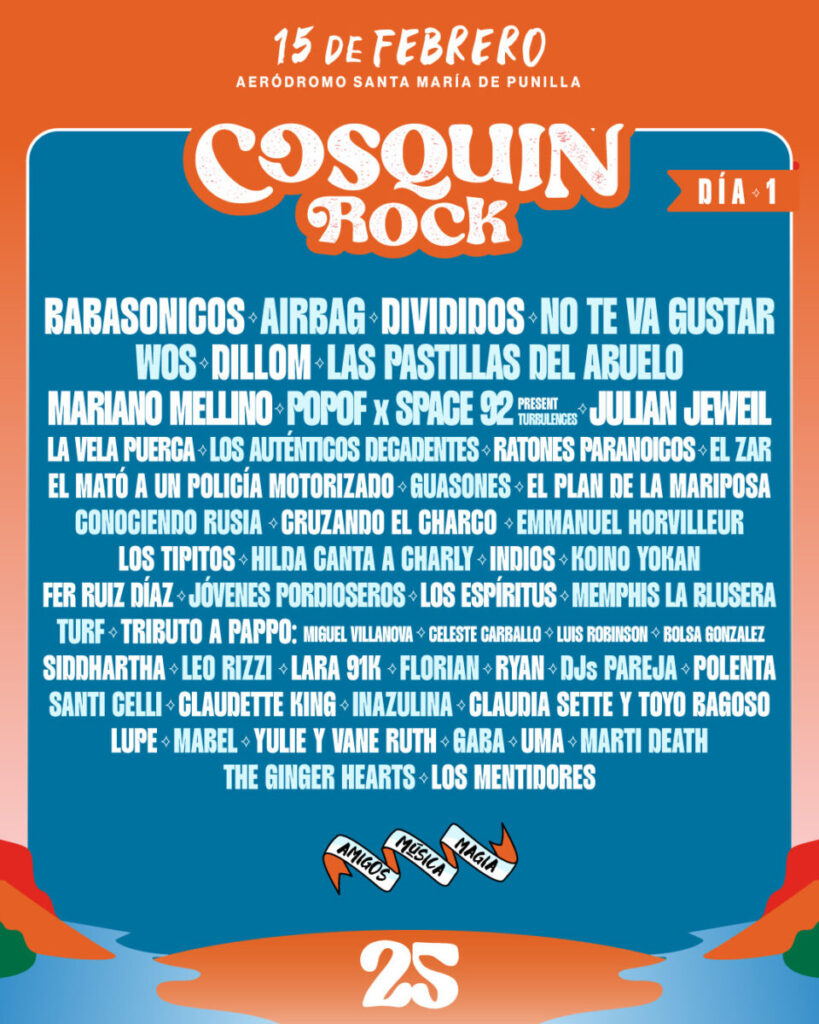 cosquín rock 2025 día 1