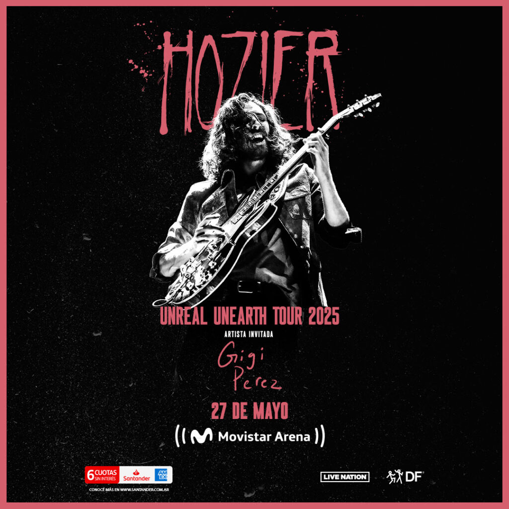 hozier argentina movistar arena flyer