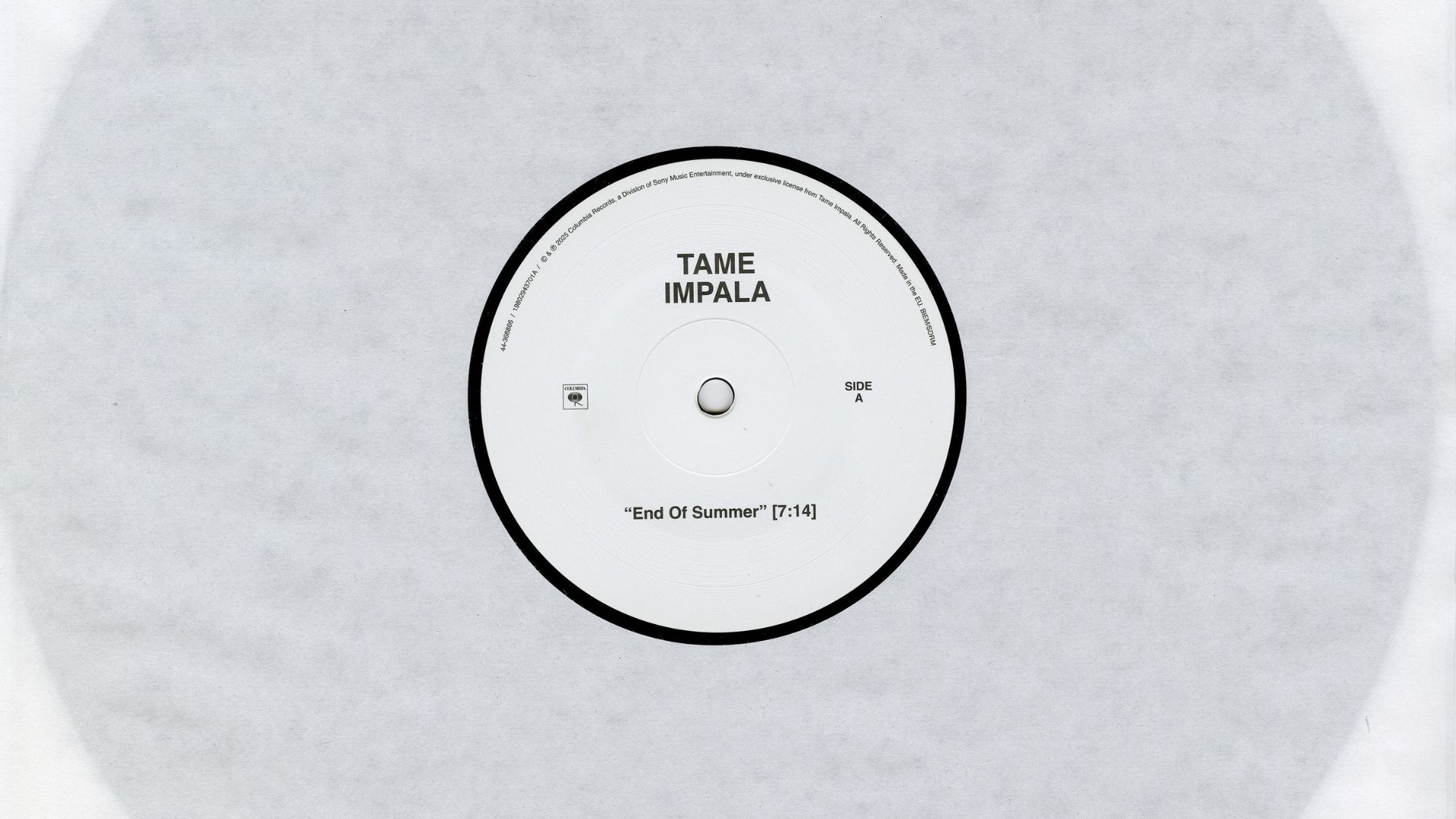 tame impala end of summer
