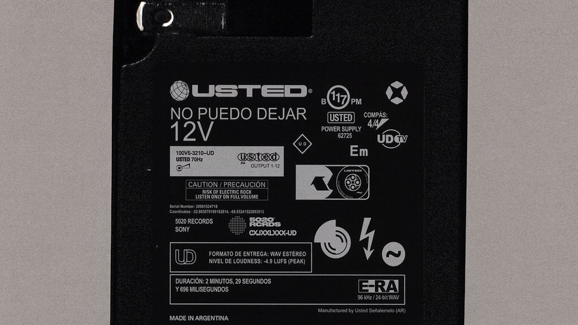 usted señalemelo no puedo dejar
