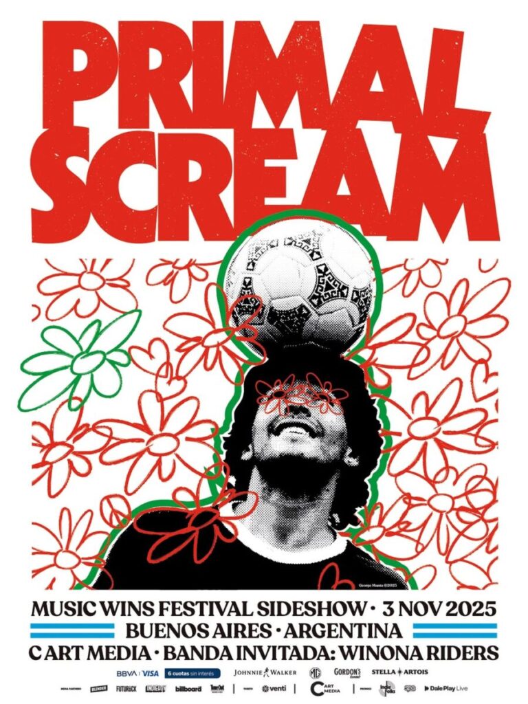 Primal Scream Sideshow Art Media