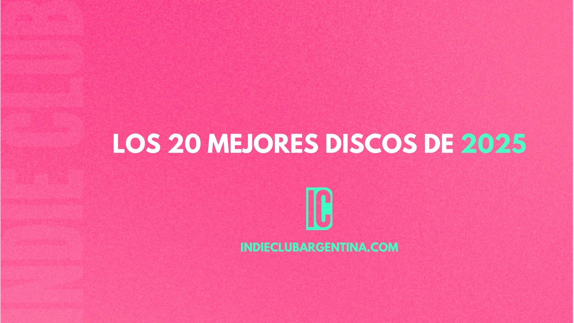 Los 20 mejores discos de 2025