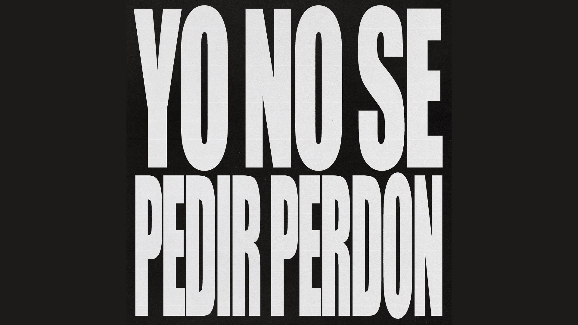 bandalos chinos yo no sé pedir perdón