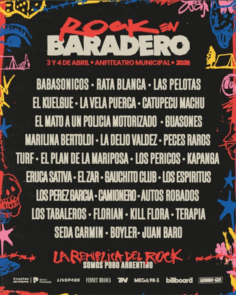 flyer rock en baradero 2026