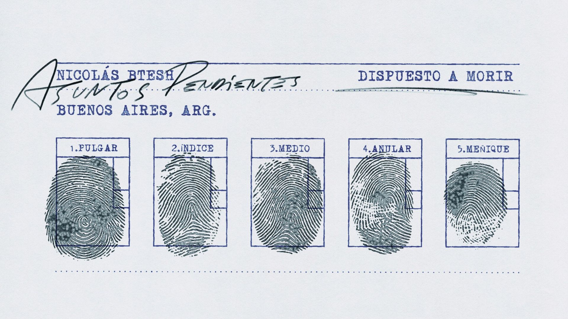 dispuesto a morir nicolás btesh