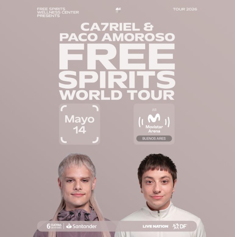 Ca7riel paco amoroso movistar arena