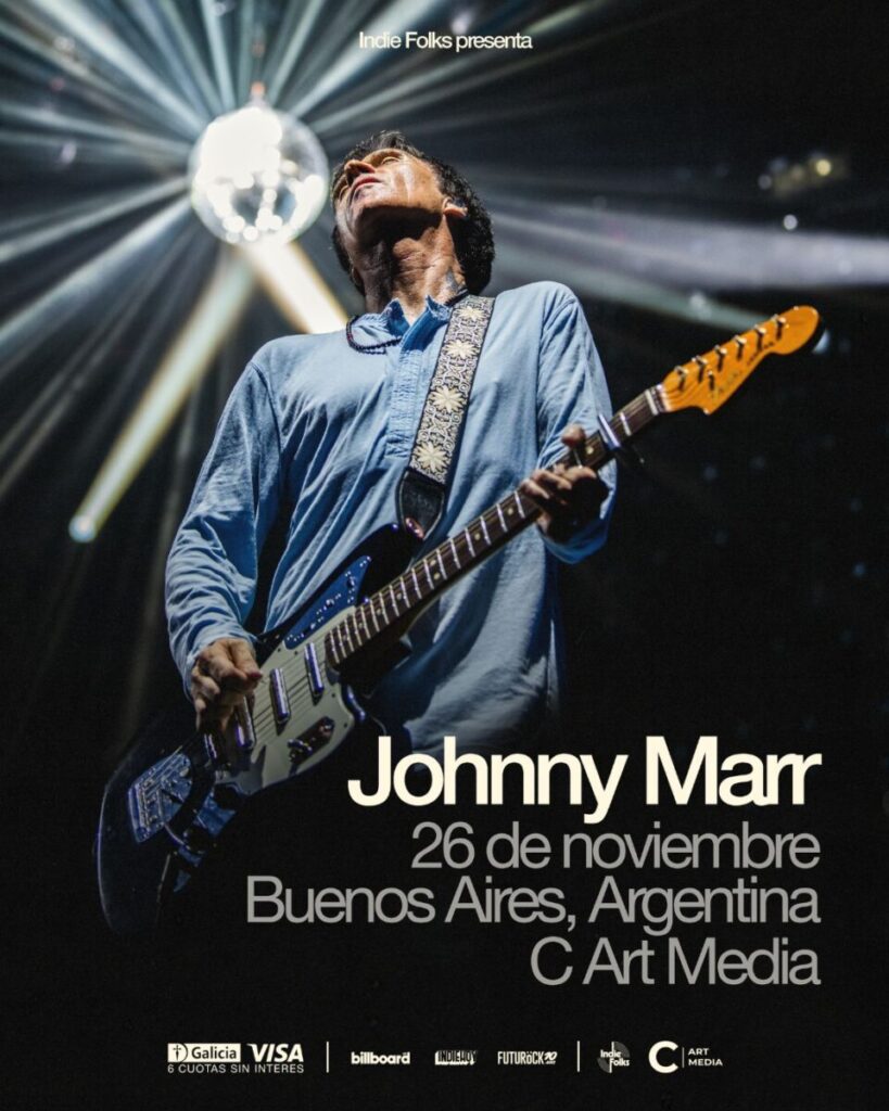 Johnny Marr C Art Media Argentina