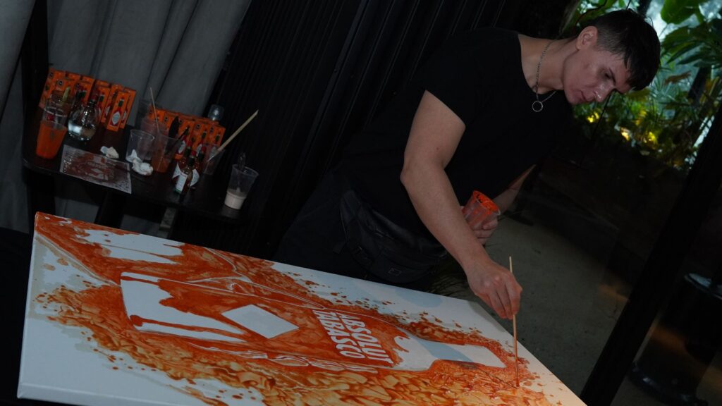 absolut tabasco pintura
